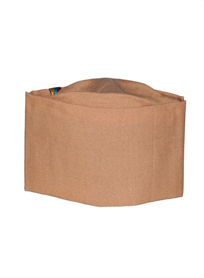 Yanwenx Cotton Uttarakhand Pahadi Topi, Brahmakamal Uttarakhand Cap, Himachali Cap (Set of 2),Beige|Green - Image 4